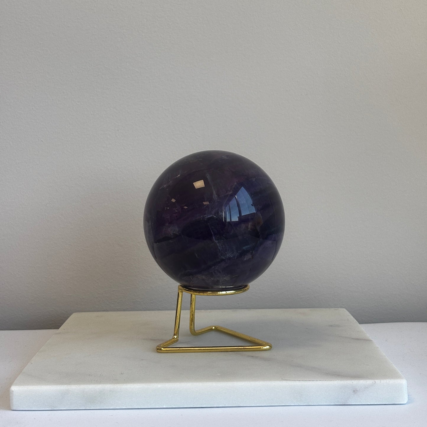 Minimalistische edelsteen standaard – Goud of zilver