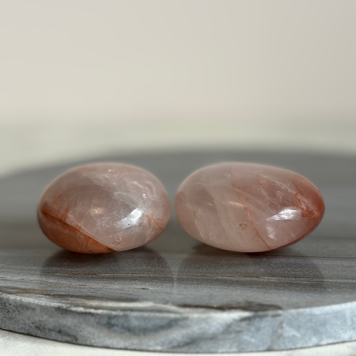 Red healer handsteen, glanzend en helder