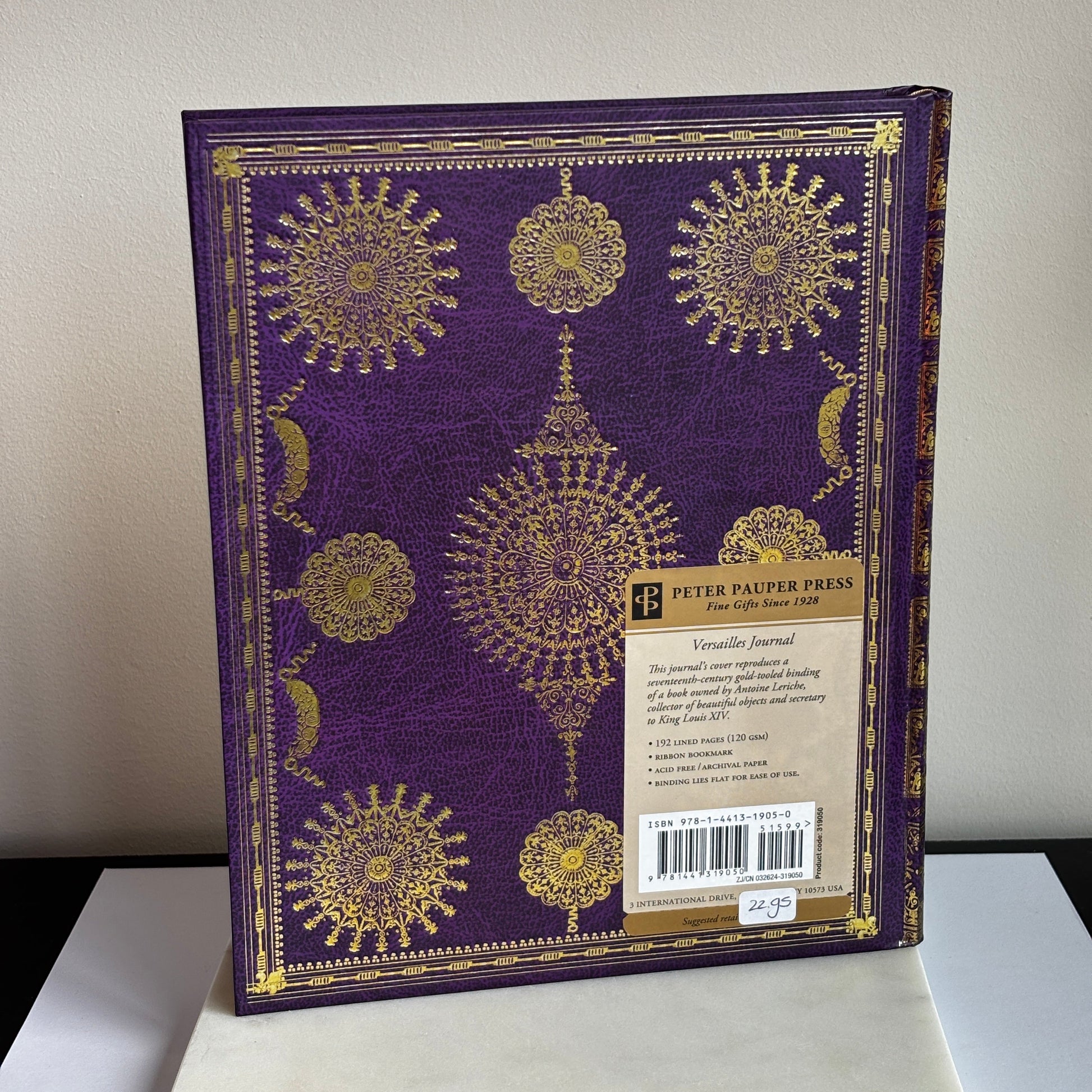 Luxe groot notitieboek Peter Pauper Versailles