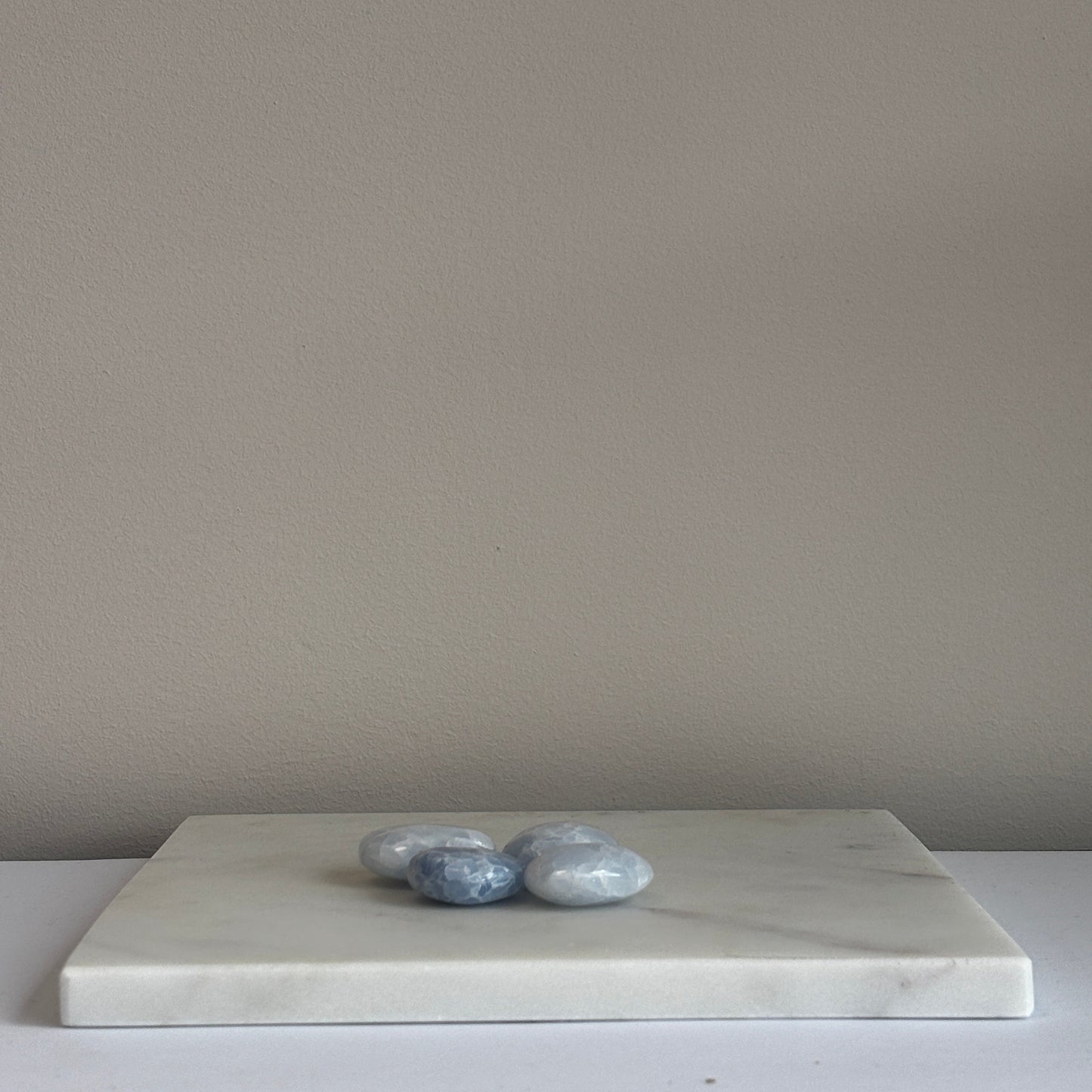 Calciet blauw, Zaksteentje