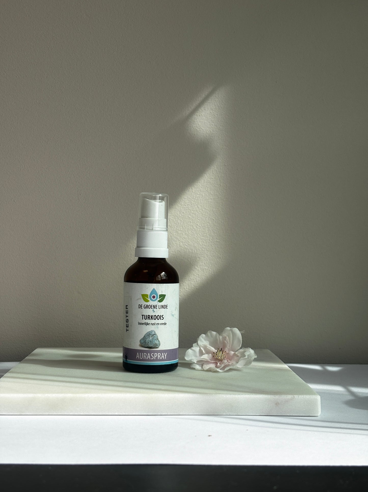 De Groene Linde – Kristallen Lijn – Turkoois – Auraspray 50 ml