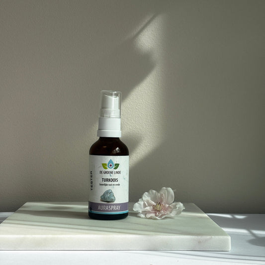 Turkoois auraspray 50 ml van De Groene Linde