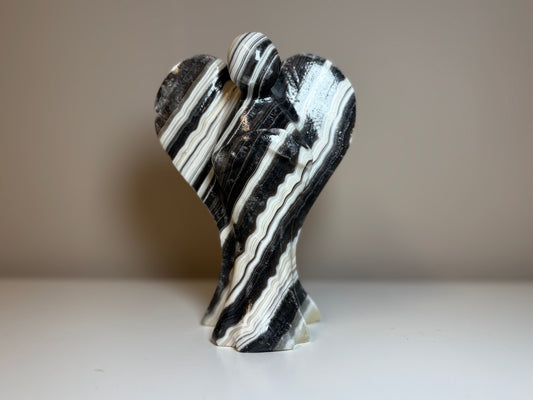 Calciet zebra, engel