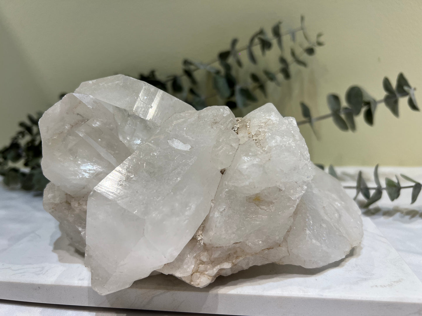 Bergkristal, cluster