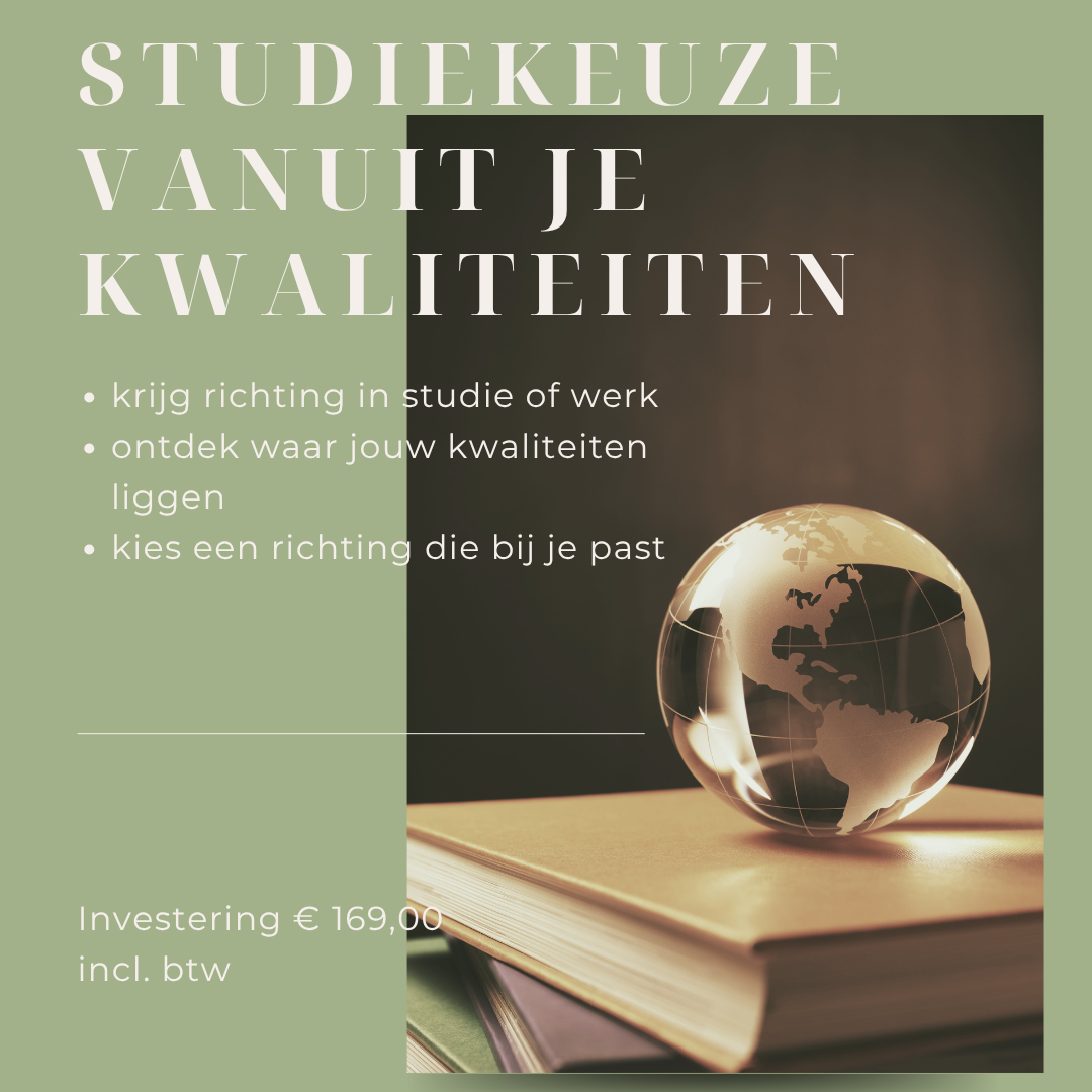 Studiekeuze vanuit je kwaliteiten