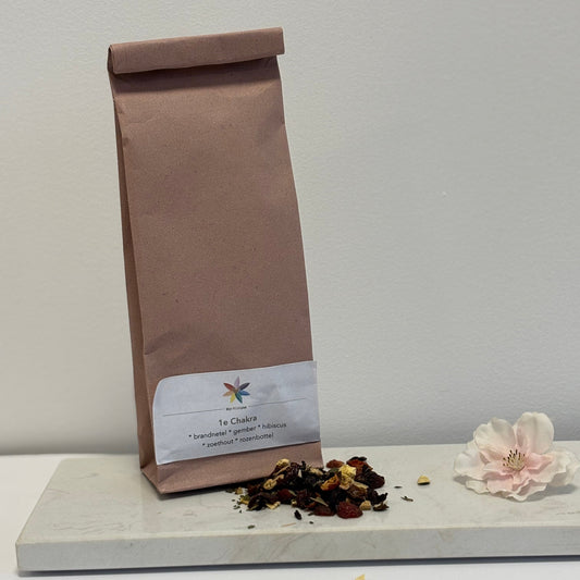 1e Chakra – Basis Chakra Thee (Aarding & Stabiliteit)