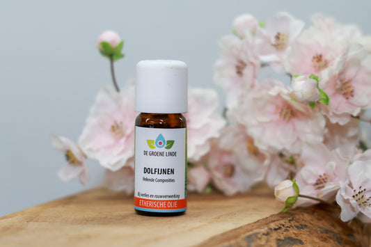 Flesje De Groene Linde – Dolfijnen etherische olie 10 ml van DIBA, helende compositie met grapefruit, dille, petitgrain en wierook voor troost en rouwverwerking