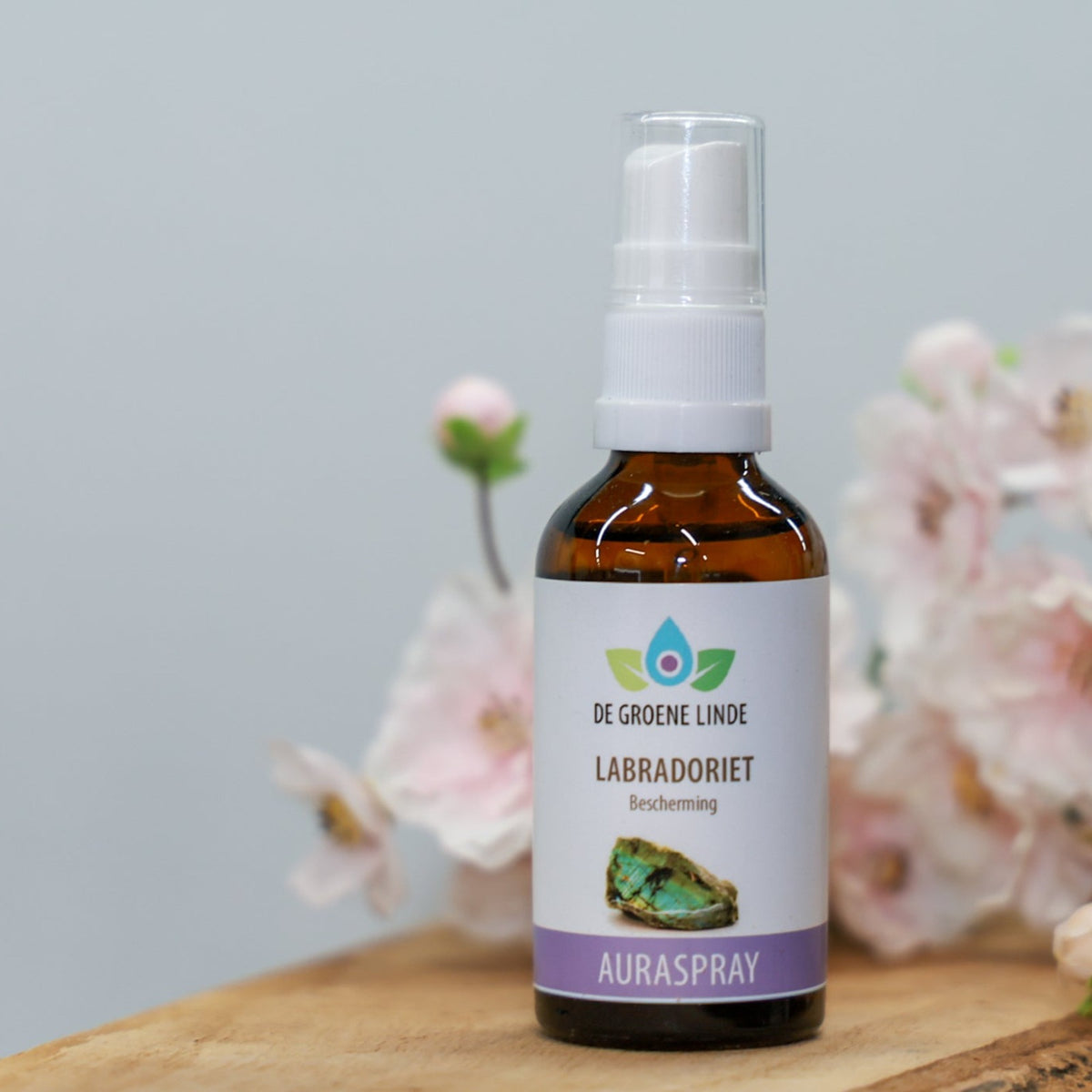 Productfoto van Labradoriet auraspray 50 ml van De Groene Linde