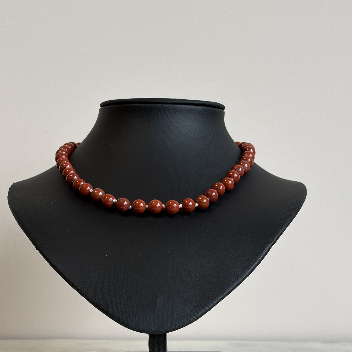 Rode jaspis ketting