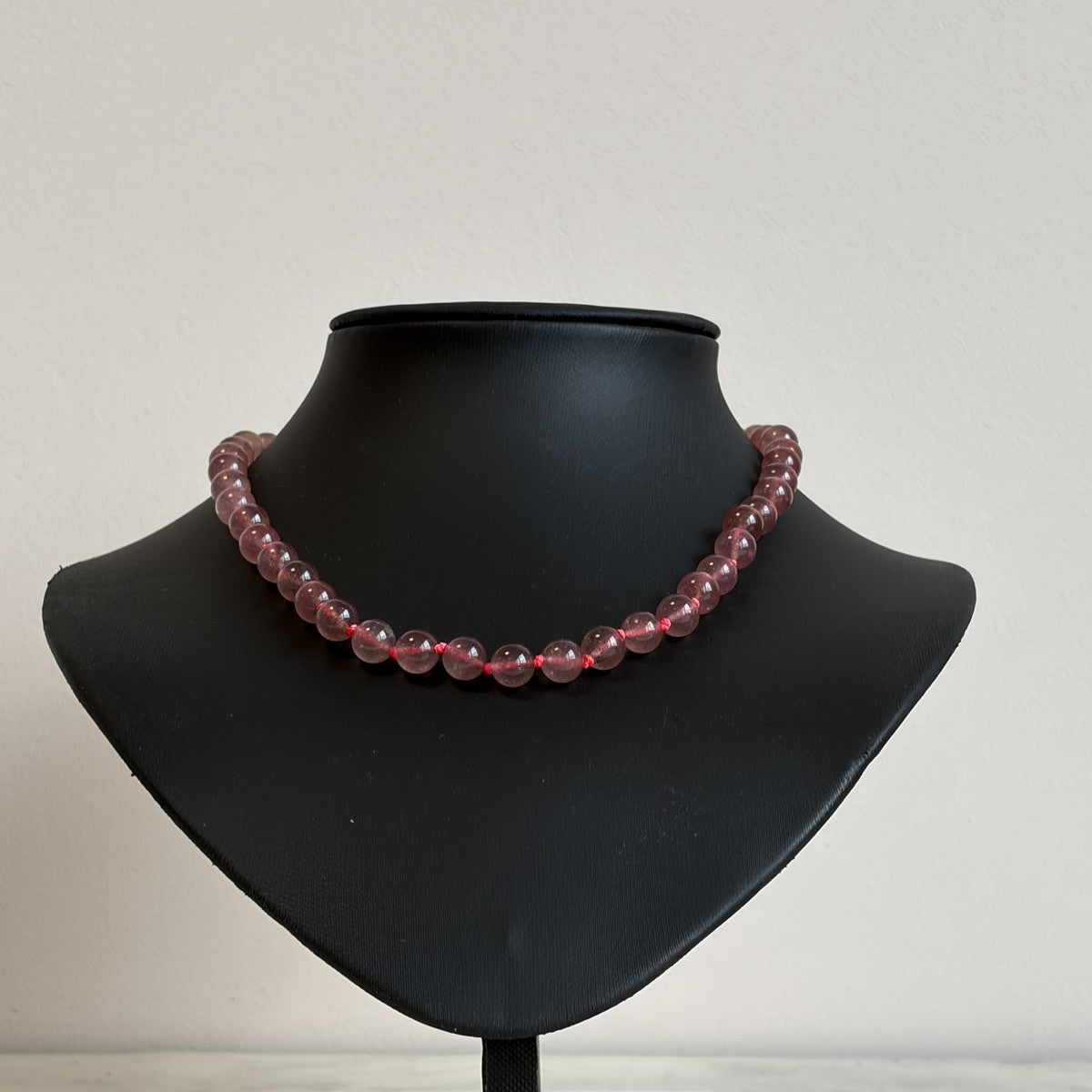 Rozenkwarts ketting