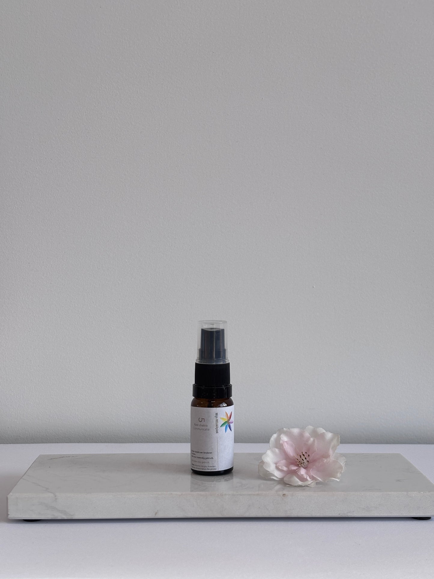 5e Chakra Auraspray van Tamara’s Relaxplek – natuurlijke spray met anijs en amazoniet voor communicatie en expressie