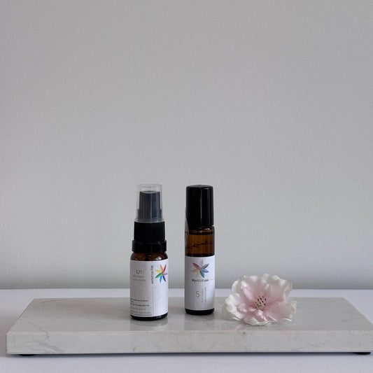 5e Chakra van Tamara’s Relaxplek – natuurlijke spray met anijs en amazoniet voor communicatie en expressie