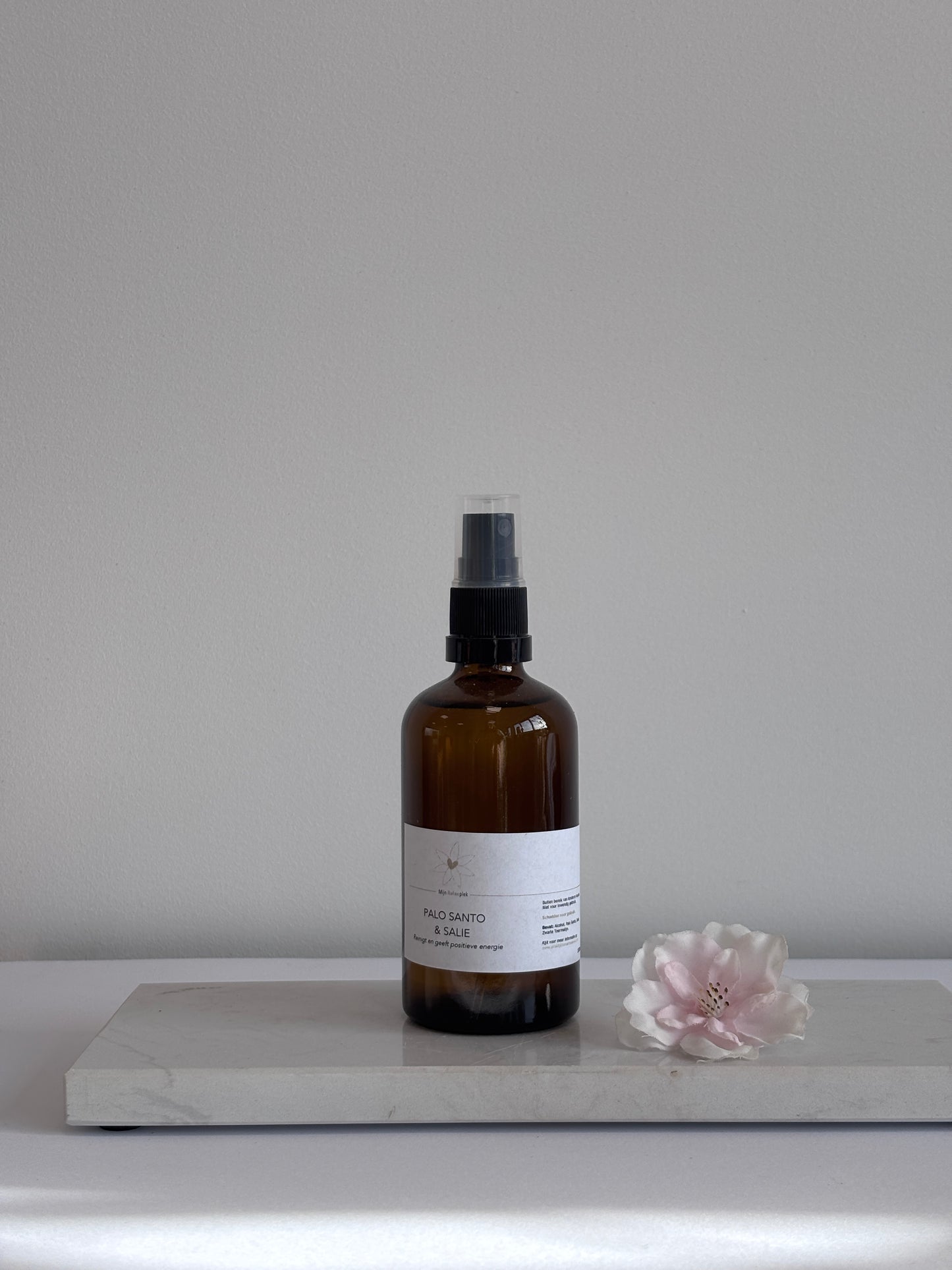 Tamara’s Relaxplek Palo Santo & Salie Auraspray 100 ml – zuiverende spray met zwarte toermalijn voor rust en balans